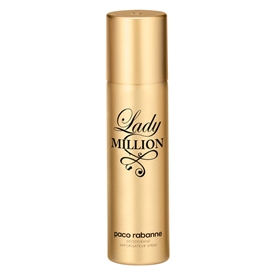 Paco Rabanne Lady Million Deodorant 150 ml hos parfumerihamoghende.dk